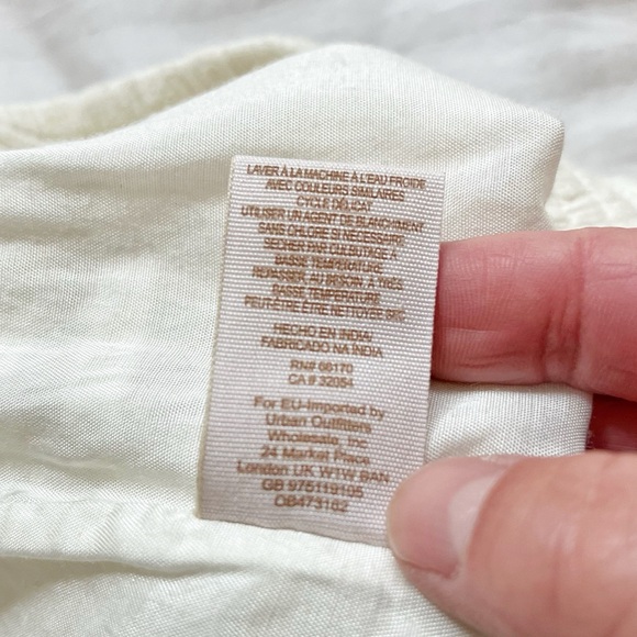 Free People Mi Corazon High Rise Crochet Ladder Lace Shorts Ivory Cream XSmall - Picture 12 of 15